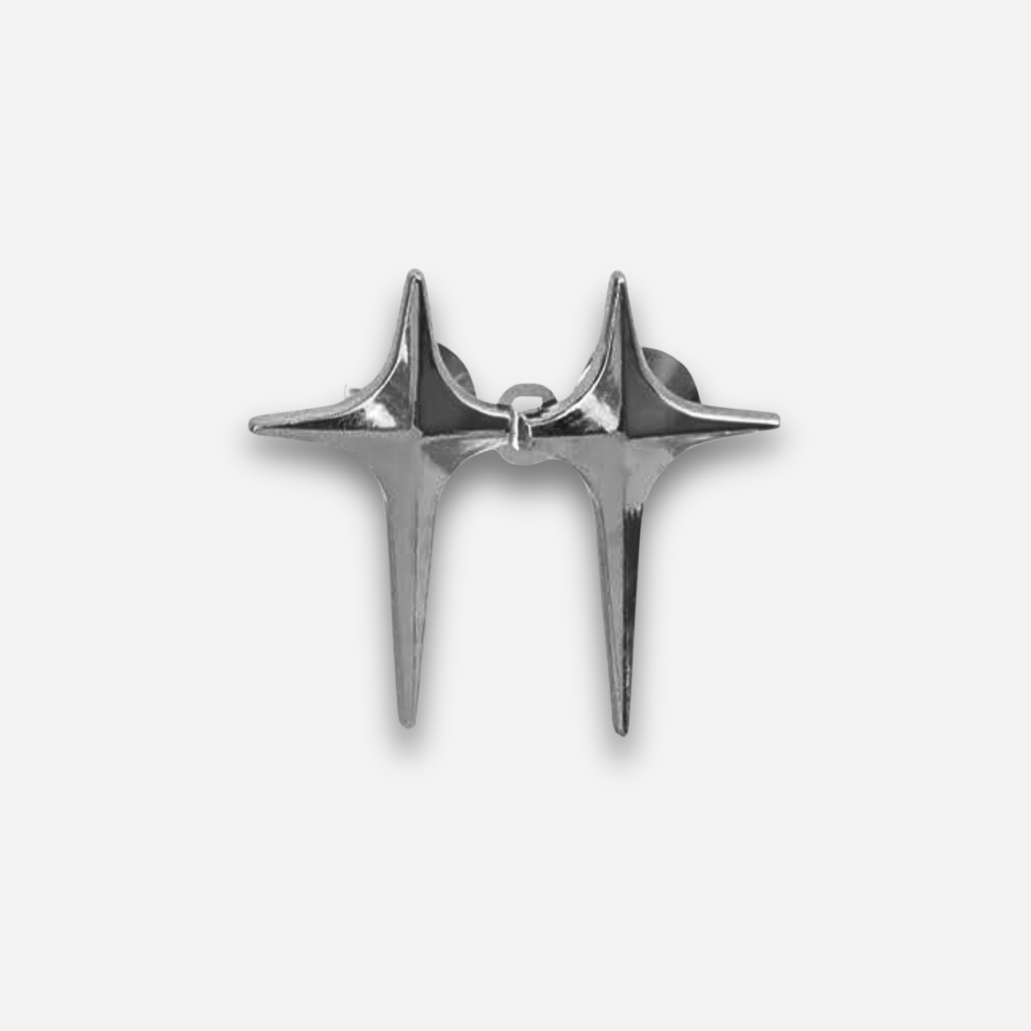 Pair of gun black waist knots on a white background
