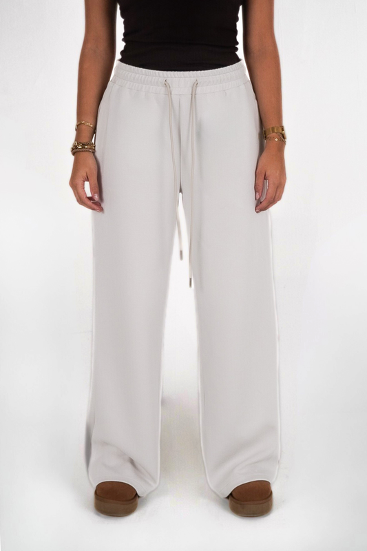 PANTALON LARGE BILLIE CRÈME
