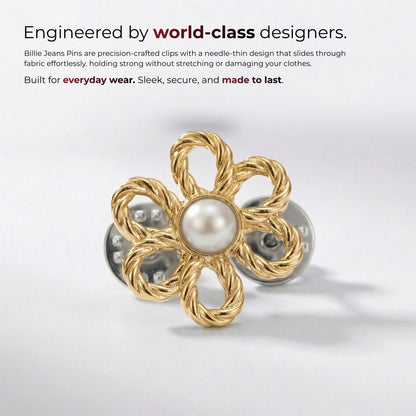 Billie Jeans Pin Pearl