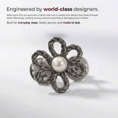 Billie Jeans Pin Pearl