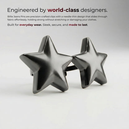 Billie Jeans Pins Star
