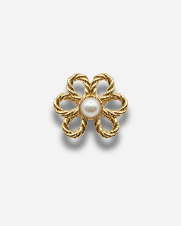 Billie Jeans Pins Pearl Gold