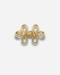 Billie Jeans Pins Sculpted Gold