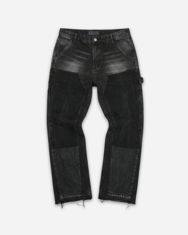 Billie Jeans Gallery Carpenter Flared Black