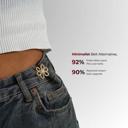 Billie Jeans Pin Pearl