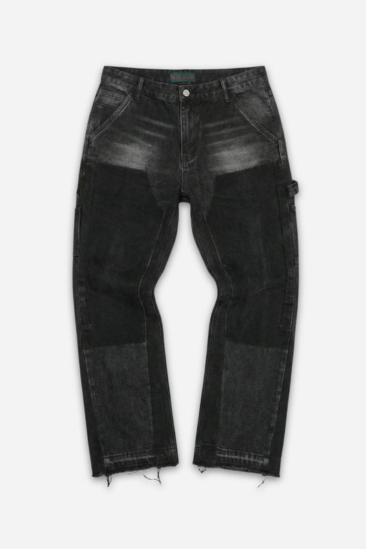 Billie Jeans Gallery Carpenter Flared Black