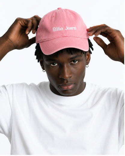 Billie Jeans Washed Cap Pink
