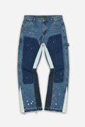 Billie Jeans Gallery Carpenter Flared Blue