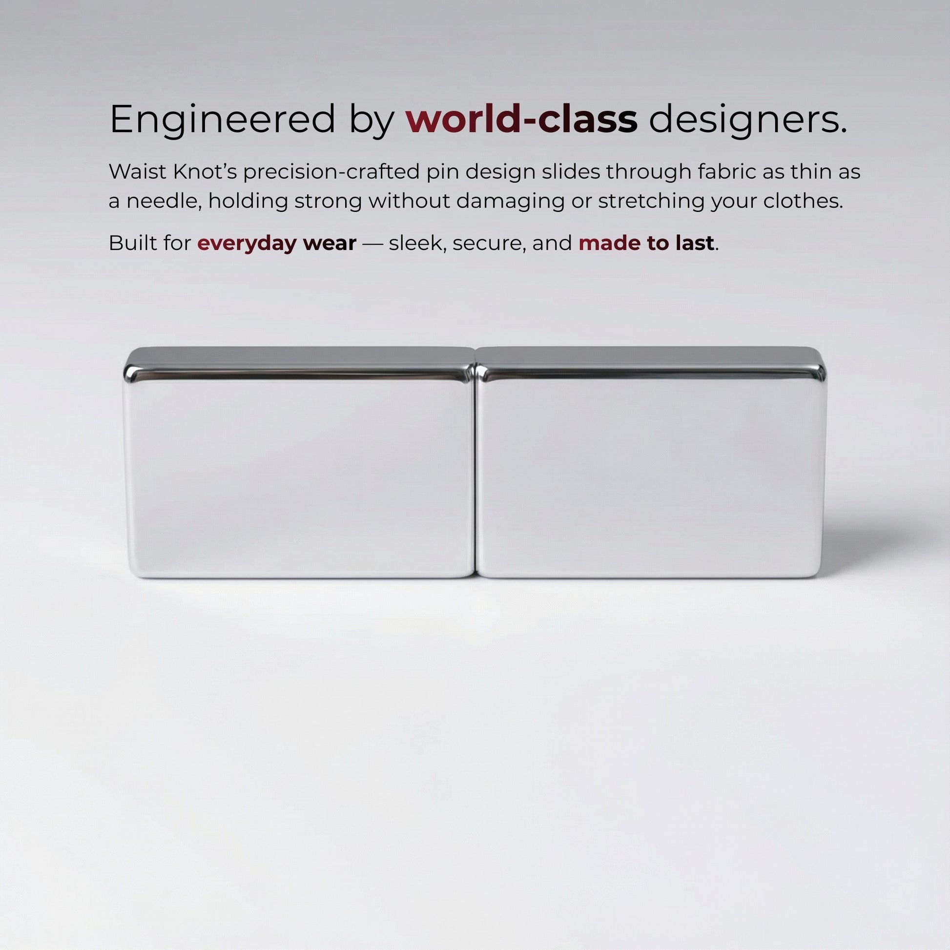 2 zilveren rechthoeken op grijze achtergrond