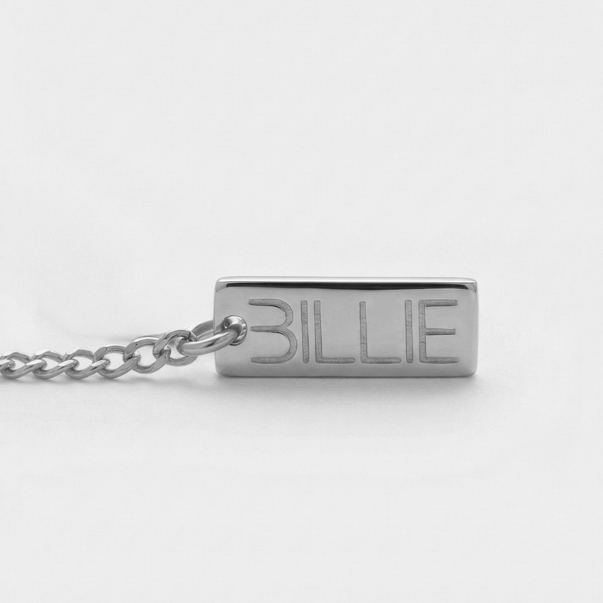 Billie jewelry tag