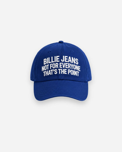 Billie Cap Statement Blue, front view